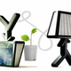 Illustration for article titled Flippable Solar-Powered Lamp Keeps Track of Energy Consumption via Wi-Fi